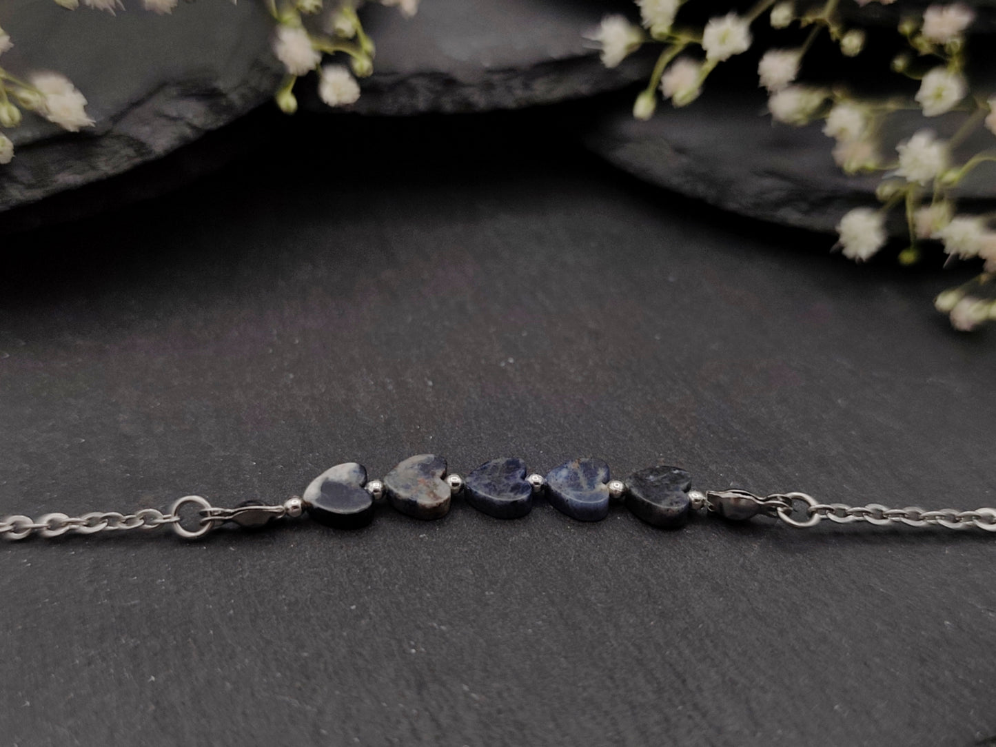 Armband - Sodalith - Silber