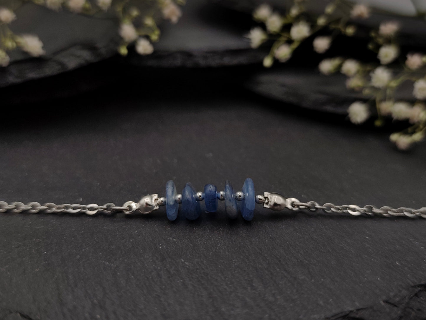 Armband - Kyanit - Silber