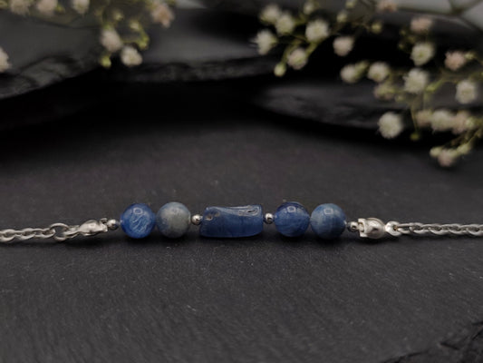 Armband - Kyanit - Silber