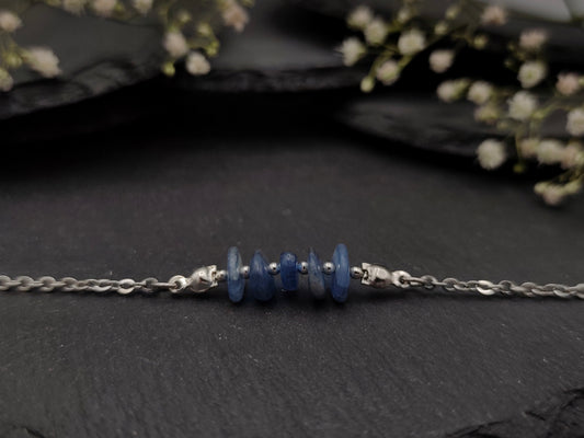 Armband - Kyanit - Silber