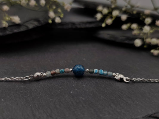 Armband - Apatit - Silber